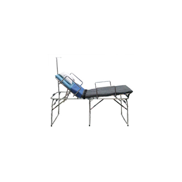 Active Patient Care Hospital Bed with IV Pole, 450 lb. Capacity