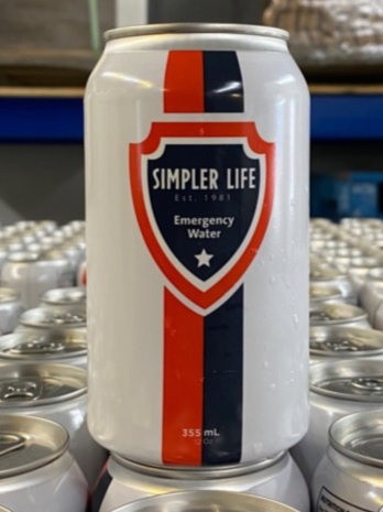 Simpler Life Emergency Water - 100 Year Shelf Life