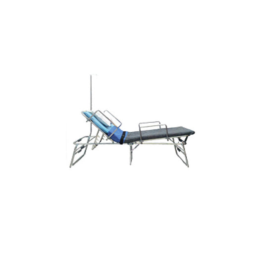 Functional Need Cot - Spring Deck, Safety Rails, IV Pole, 450lb. Capacity.